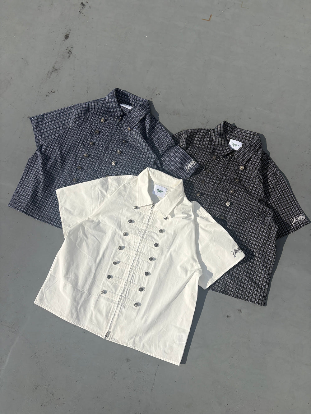 Napoléon zip short shirt – YZ