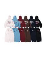 Butterfly logo big studs zip hoodie pack set up 