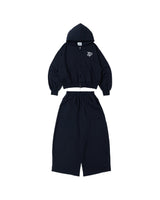 Butterfly logo big studs zip hoodie pack set up 