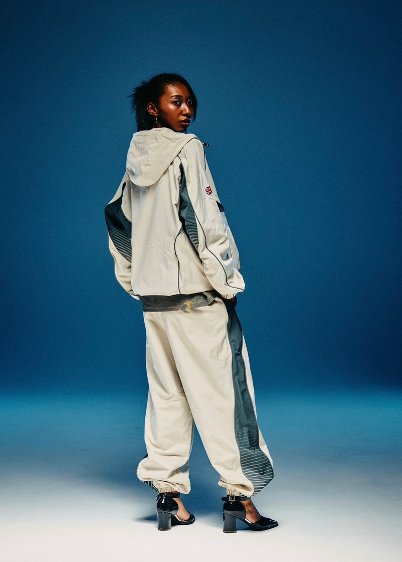 9090 × umbro 漸層尼龍連帽夾克 