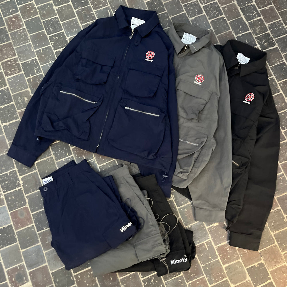 Multi Pockets Nylon Blouson – YZ