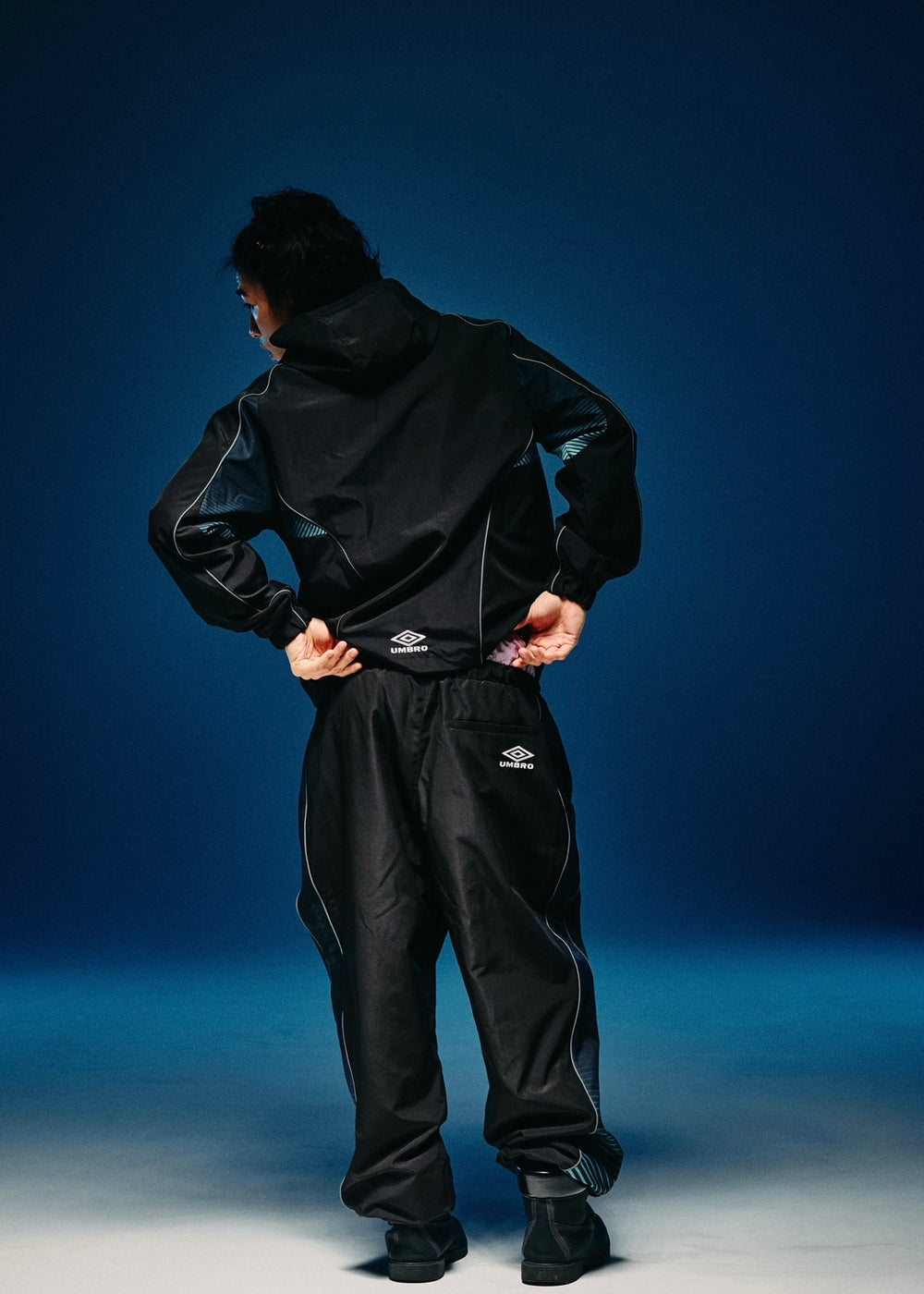 9090 × umbro Gradation Nylon セットアップ 9090 × umbro Gradation Nylon Hooded Jacket – YZ