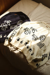 low gauge reversible dog sweater