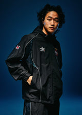 9090 × umbro 漸層尼龍連帽夾克 
