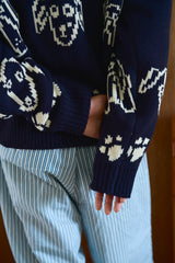 Low Gauge Reversible Dog Sweater