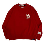 Chain Embroidery Crew Sweatshirt