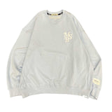 Chain Embroidery Crew Sweatshirt