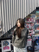 OE logo wide rib ls tee 