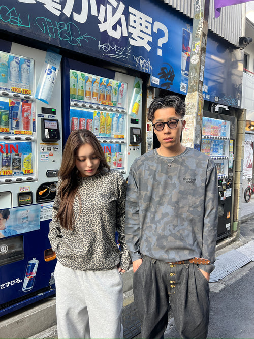 OE logo wide rib ls tee