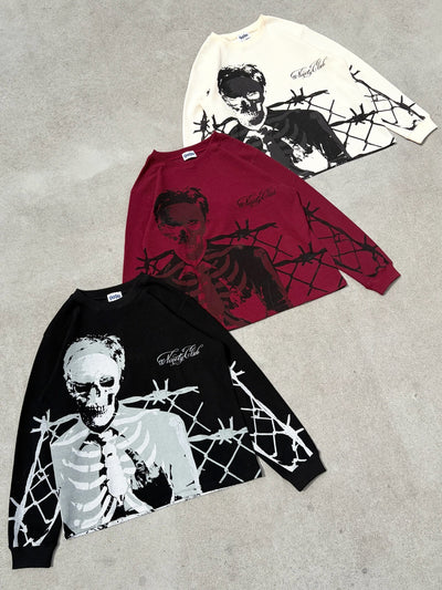 Fucking Skull Thermal L/S 티 