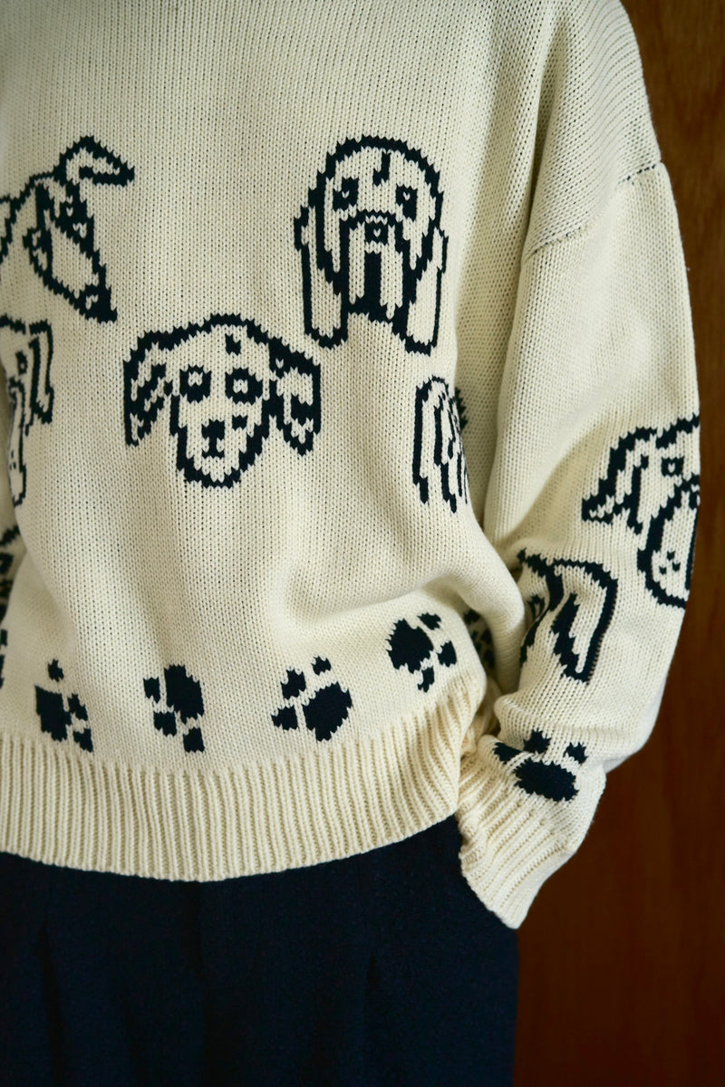 Low Gauge Reversible Dog Sweater