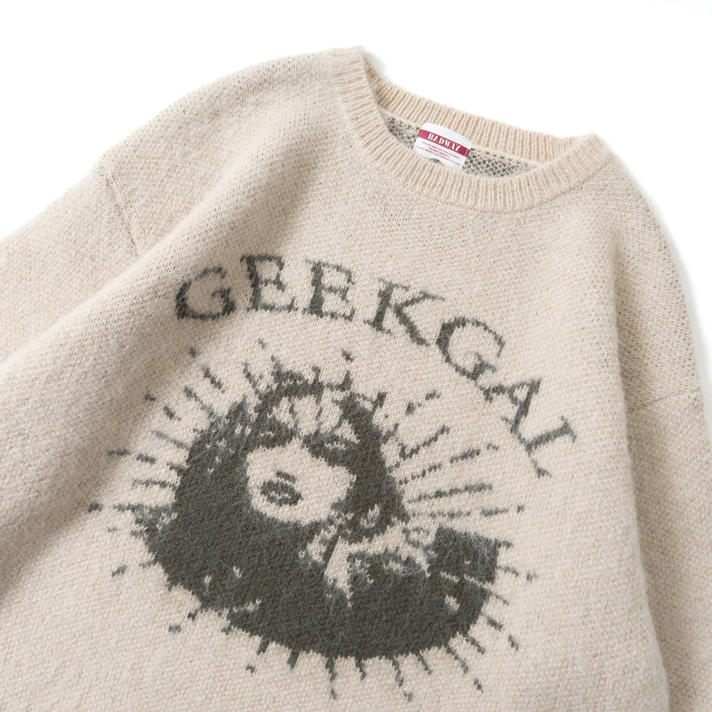 Geek gal mohair knit – YZ