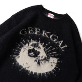 Geek gal  mohair knit