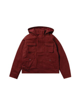 BU HOODED POCKET JACKET