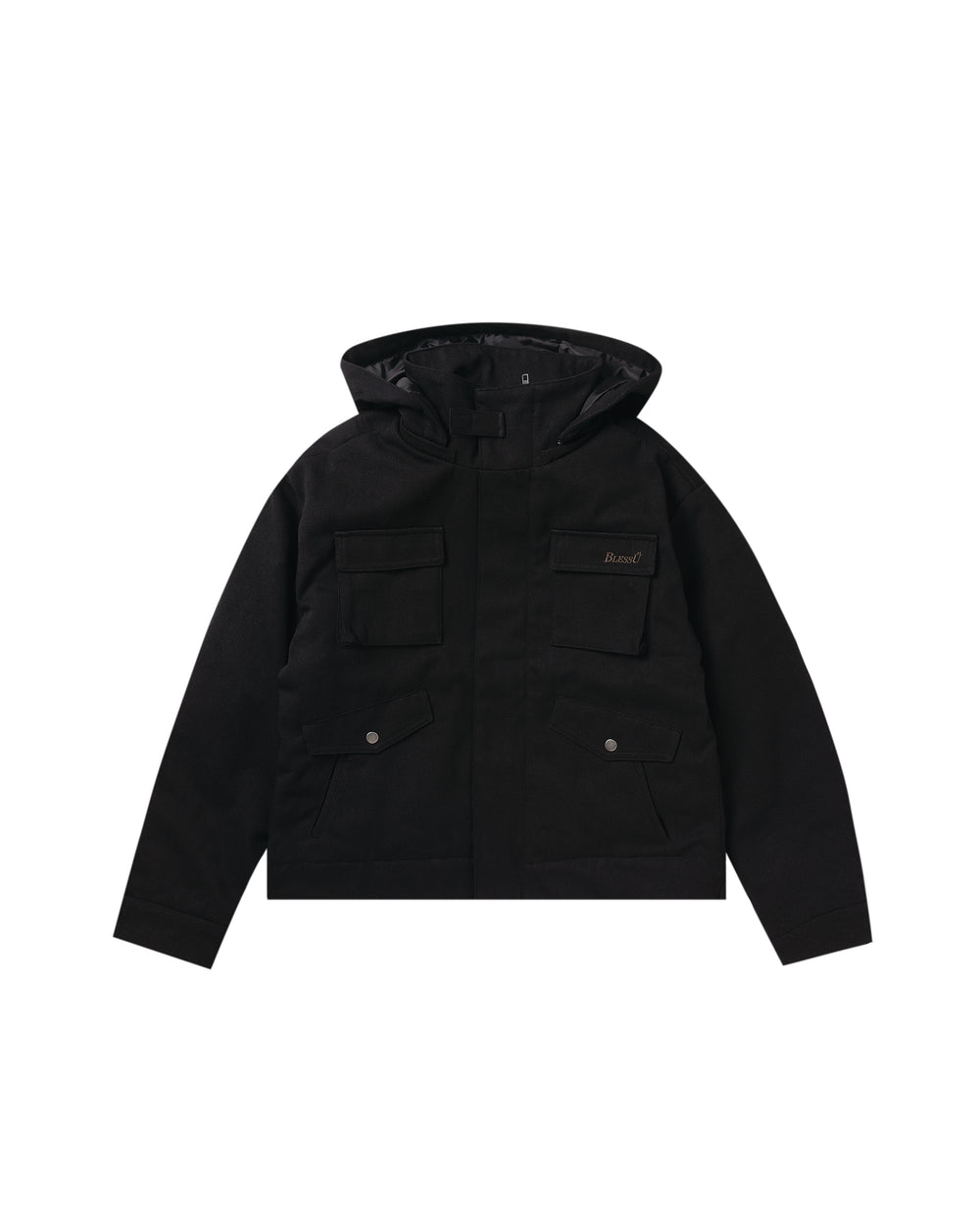 BU HOODED POCKET JACKET – YZ