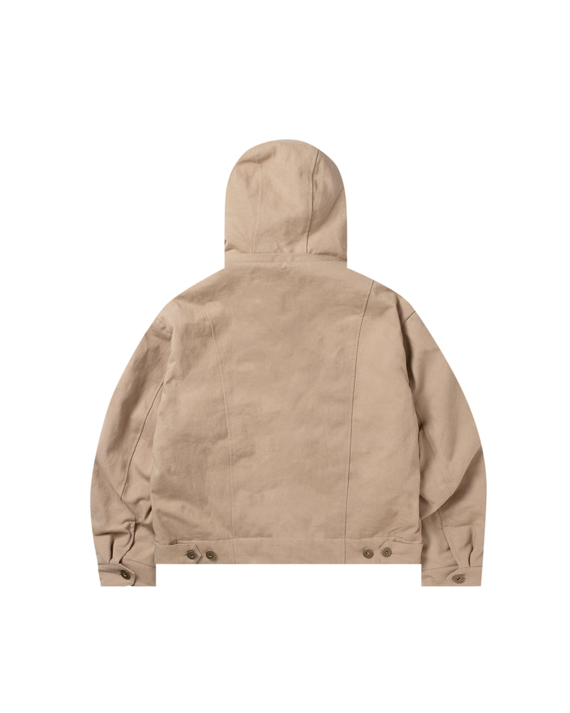 BU HOODED POCKET JACKET