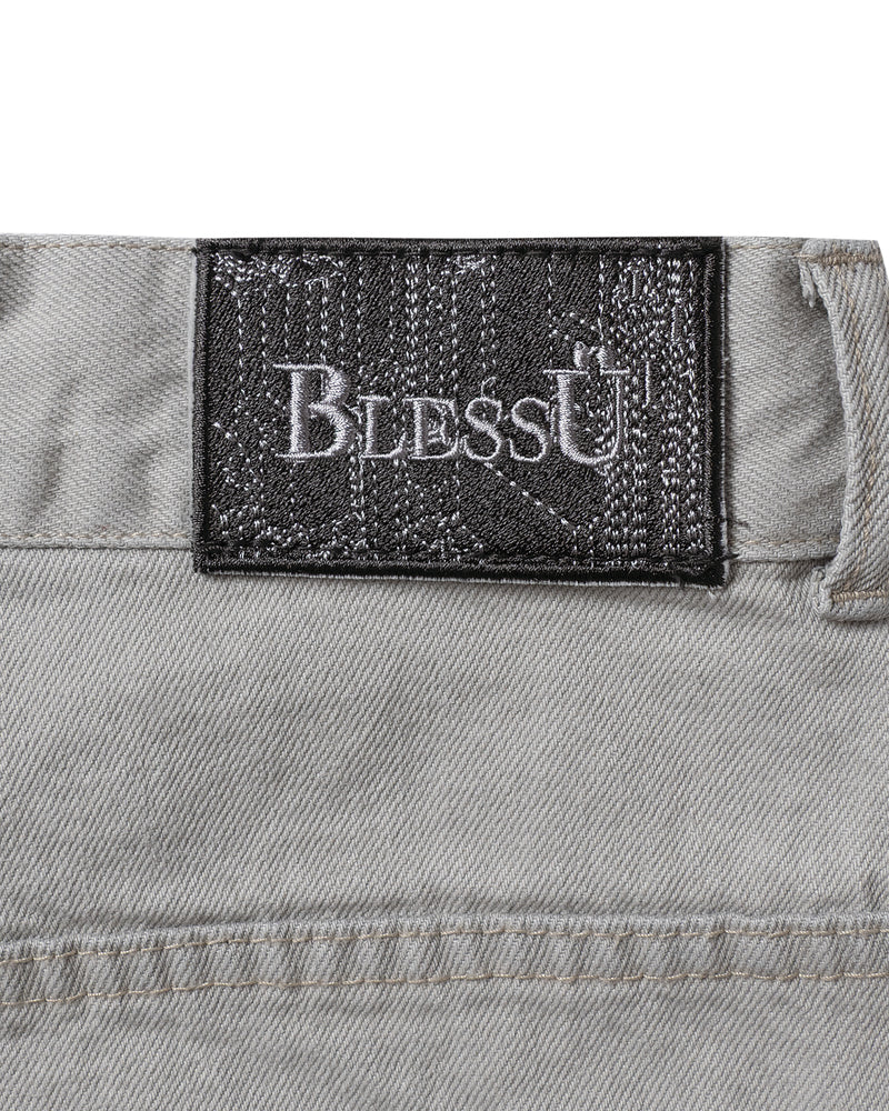 BU baggy denim pants