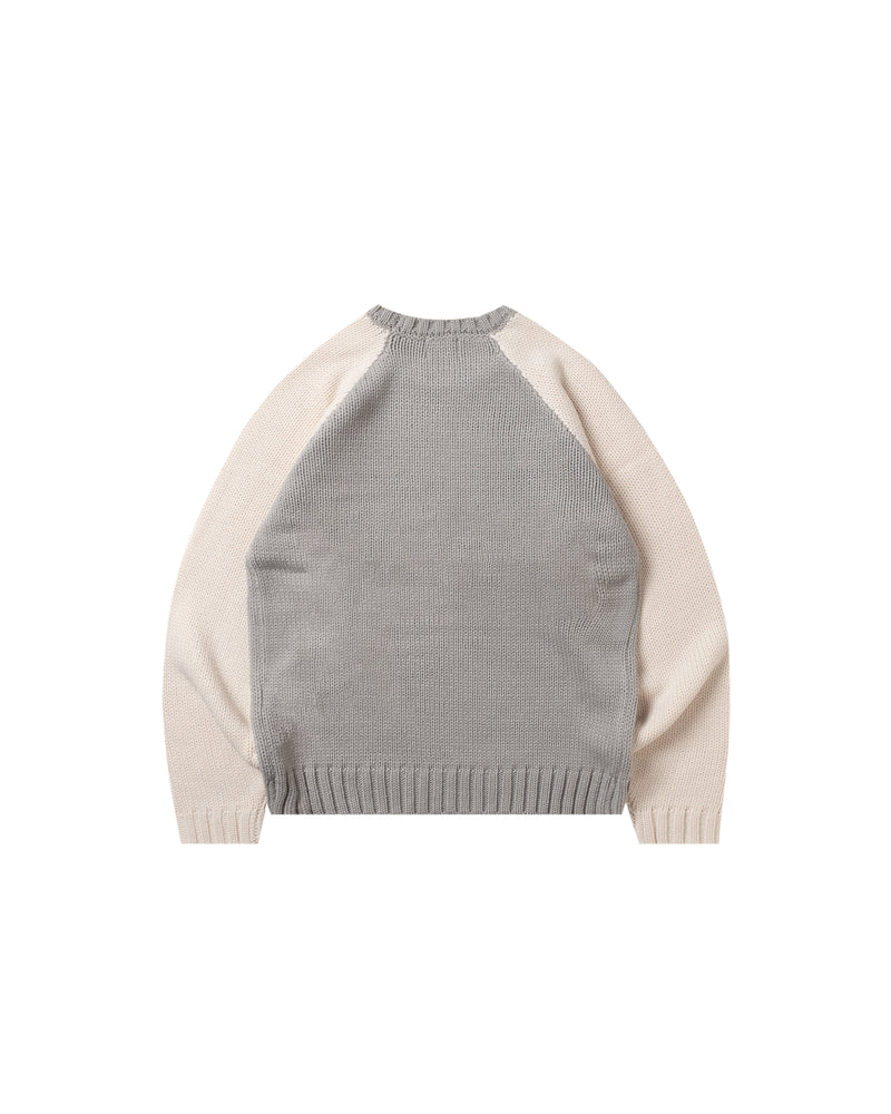 BU RAGLAN SLEEVE SWEATER