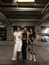 Feather Logo Slim Sweat Pants