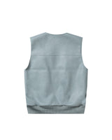 BU PU LEATHER VEST