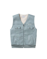 BU PU LEATHER VEST