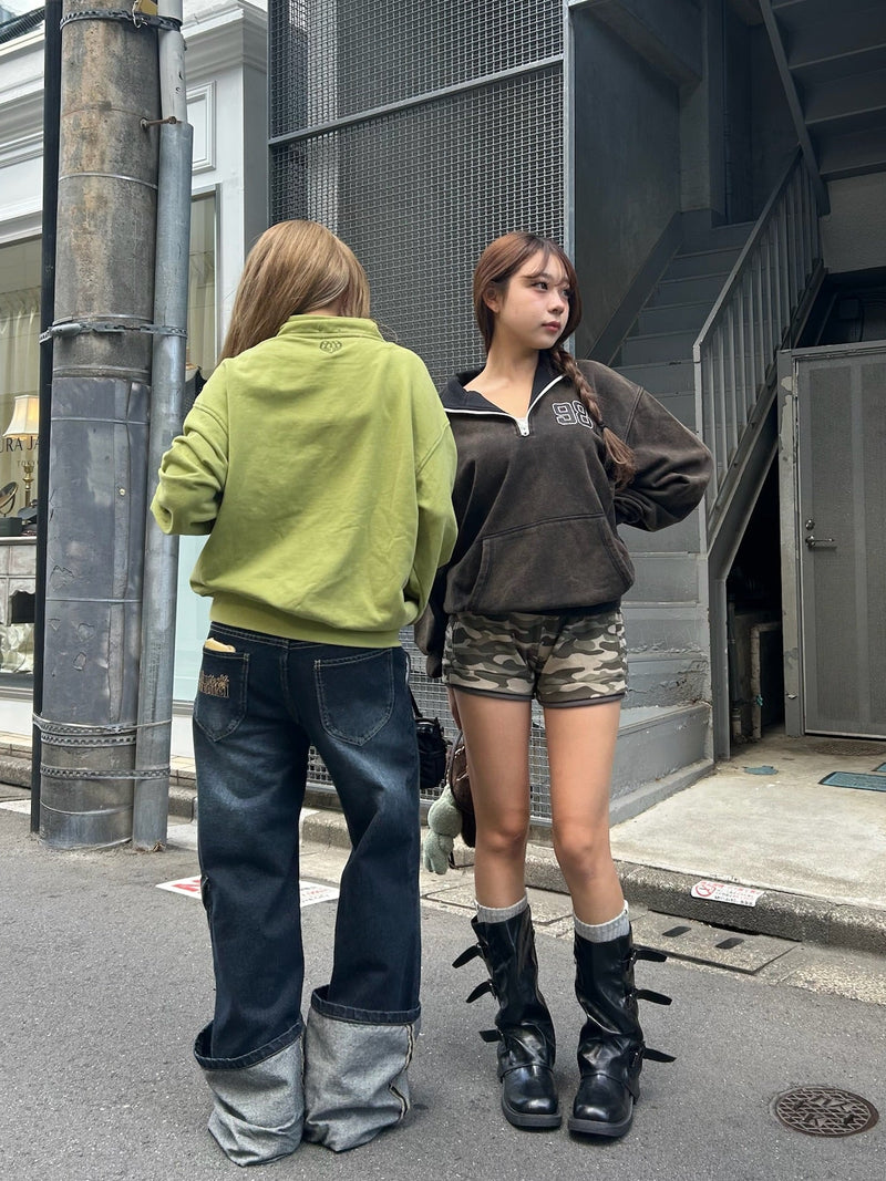 ミュージシャン p(R)ojecR Logo HalfZip Sweat p(R)ojectR® Logo Half Zip Sweat