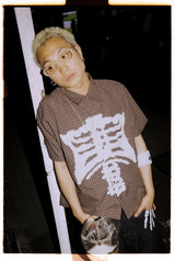 Bone Stripe S/S Shirt