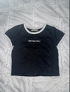Glitter linger ss tee 