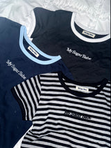 Glitter linger ss tee 