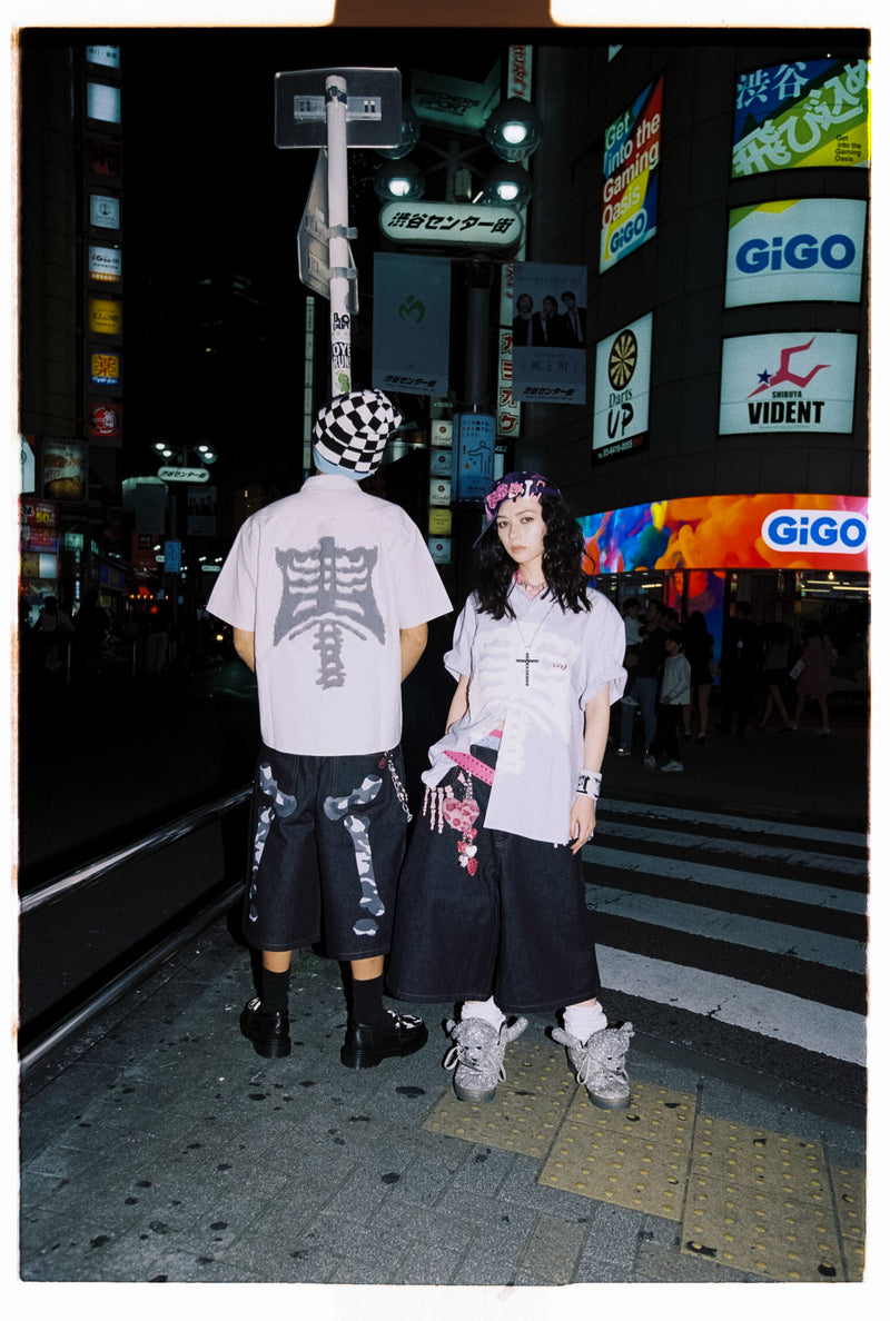 Bone Hand Denim Jorts – YZ
