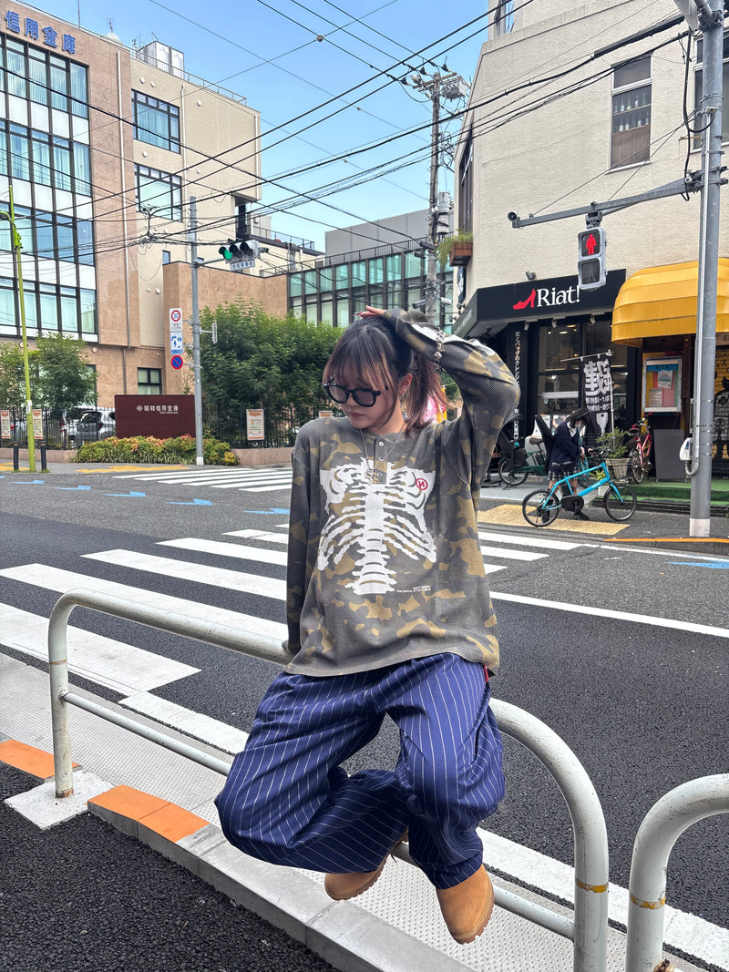 Bone Henry Neck Thermal L/S Tee 