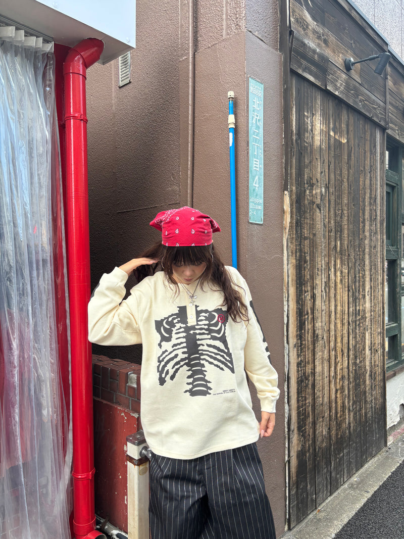 Bone Henry Neck Thermal L/S Tee 