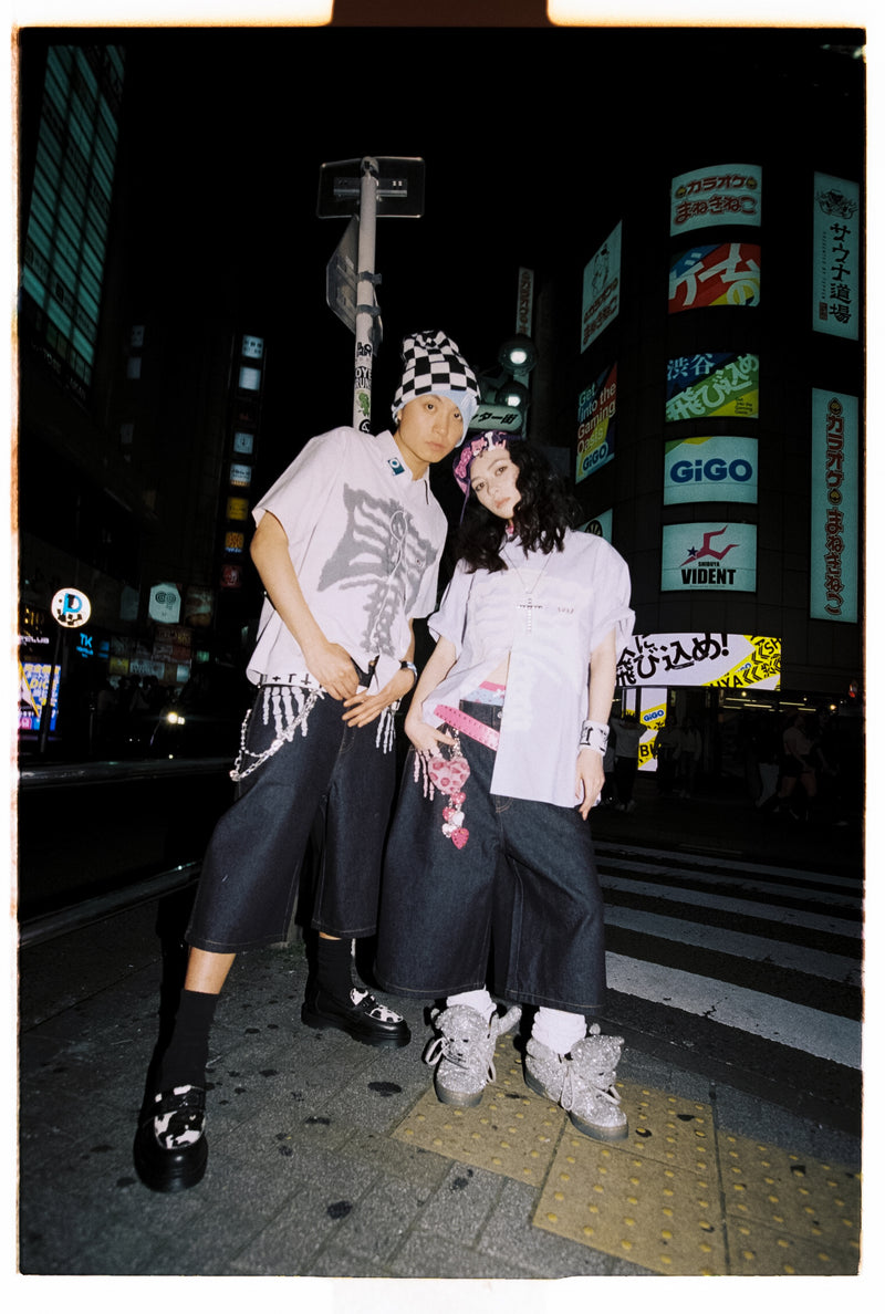 Bone Hand Denim Jorts – YZ