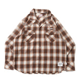 Western ombre check shirt