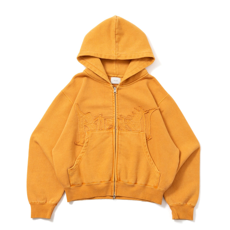 Bu Pigment Zip Hoodie