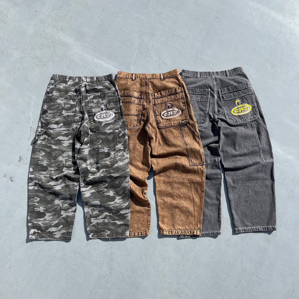 00s wide painter denim pants – YZ