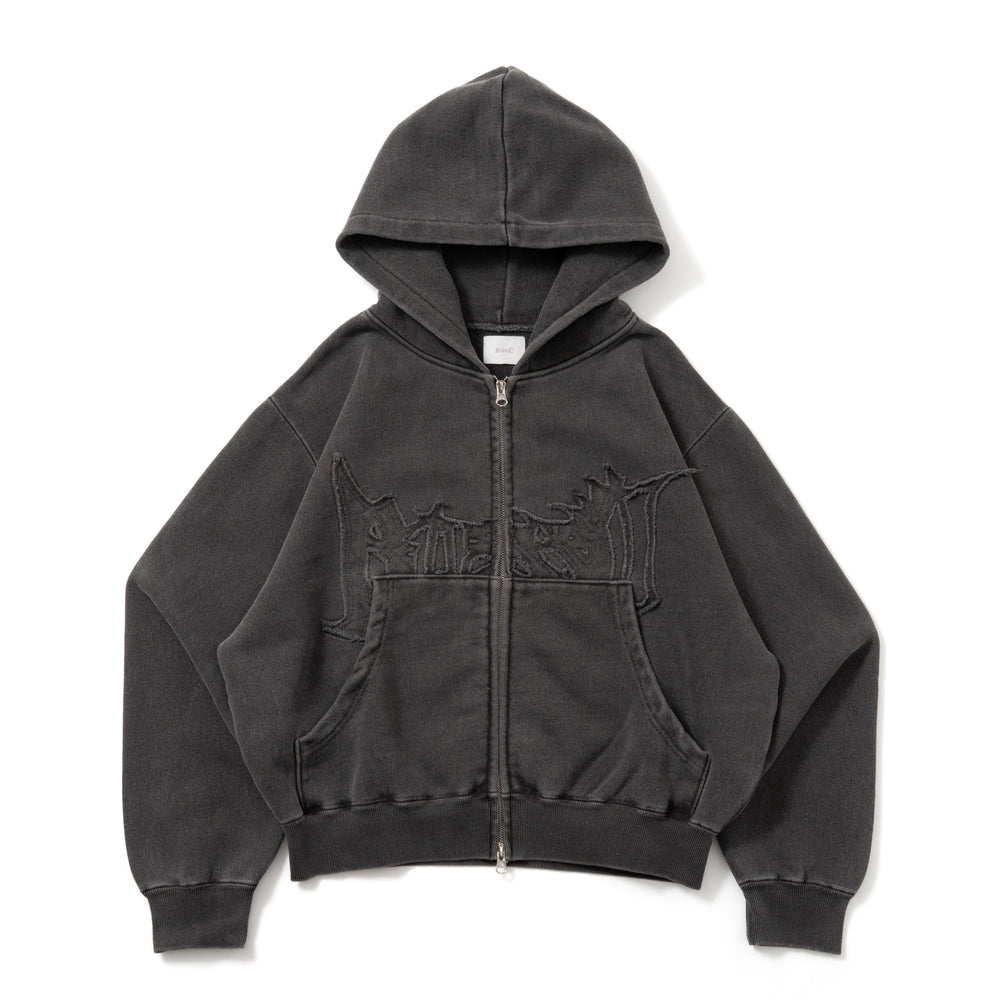 BU pigment zip hoodie – YZ