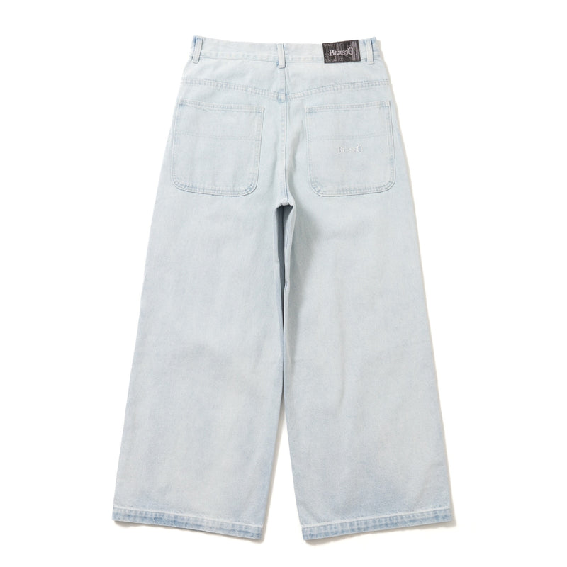 BU baggy denim pants