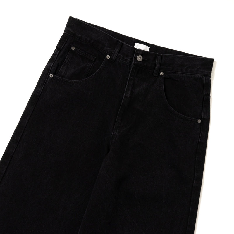 BU baggy denim pants