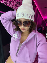 【9090girl×Juicy Couture】90 Logo Zip Hoodie