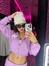 【9090girl×Juicy Couture】90 Logo Zip Hoodie