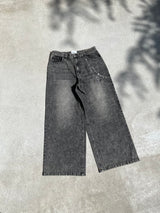 Eyelet chain denim