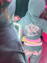 【9090girl×Juicy Couture】90 Logo Zip Hoodie