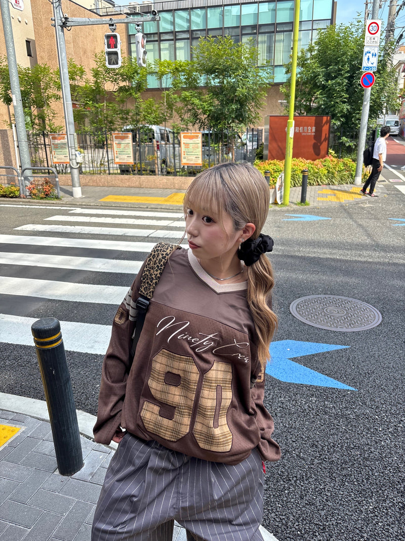 넘버링 게임 셔츠 L/S 티 