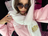 【9090girl×Juicy Couture】Fluffy Scarf