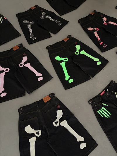 Bone Hand Denim Jorts