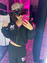 【9090girl×Juicy Couture】90 Logo Zip Hoodie