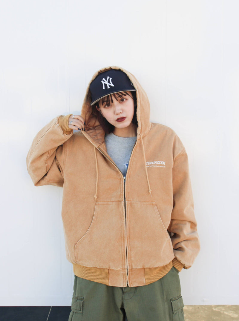 Vintage like duck hooded jacket – YZ