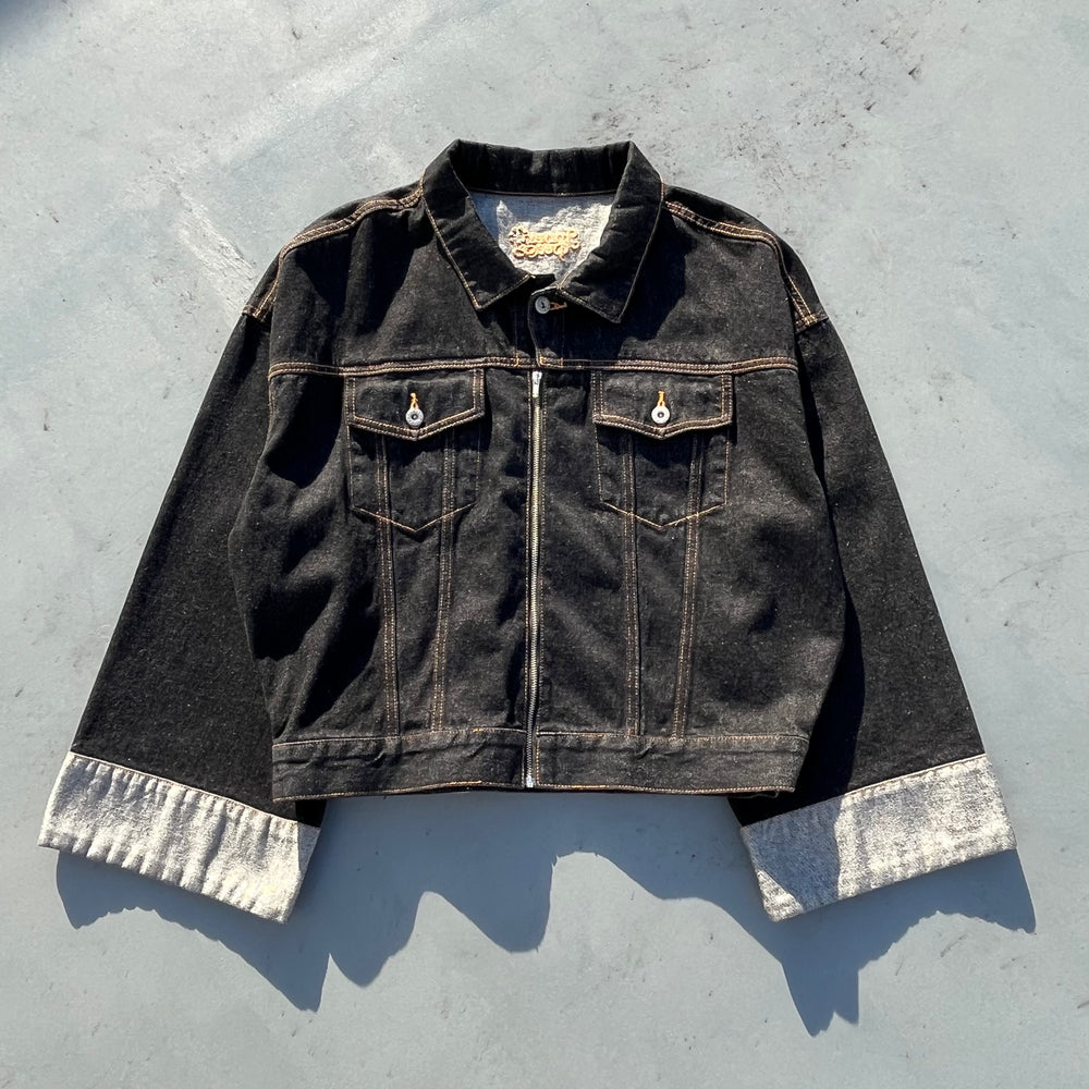 the inner peace Zip Denim Jacket – YZ