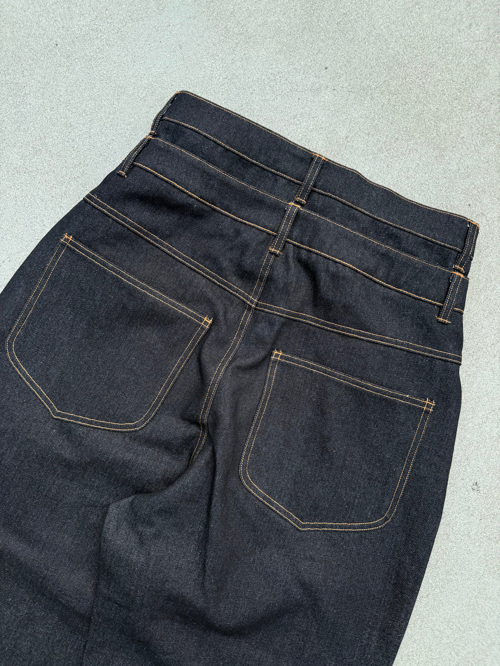 Double Waist Baggy Denim – YZ